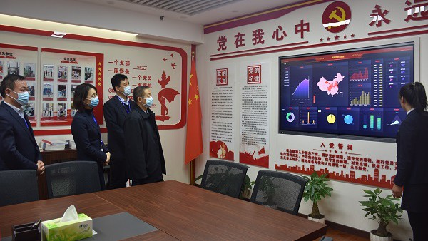 省直机关文明办领导莅临小额贷款公司指导工作