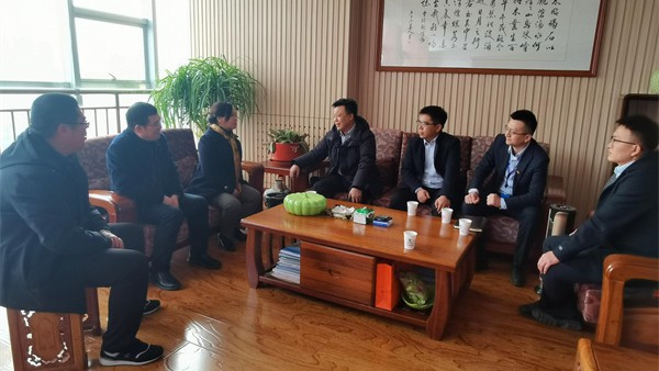 王海源副总经理一行赴定西业务部调研
