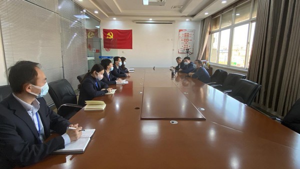 金融资本集团领导莅临小额贷款公司金昌业务部调研