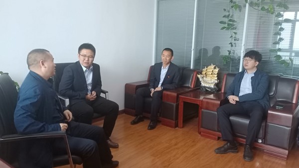 小额贷款公司副总经理罗佳春一行赴天水业务部调研